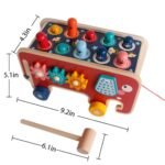 Montessori Wooden Whack-A-Mole - Image 7