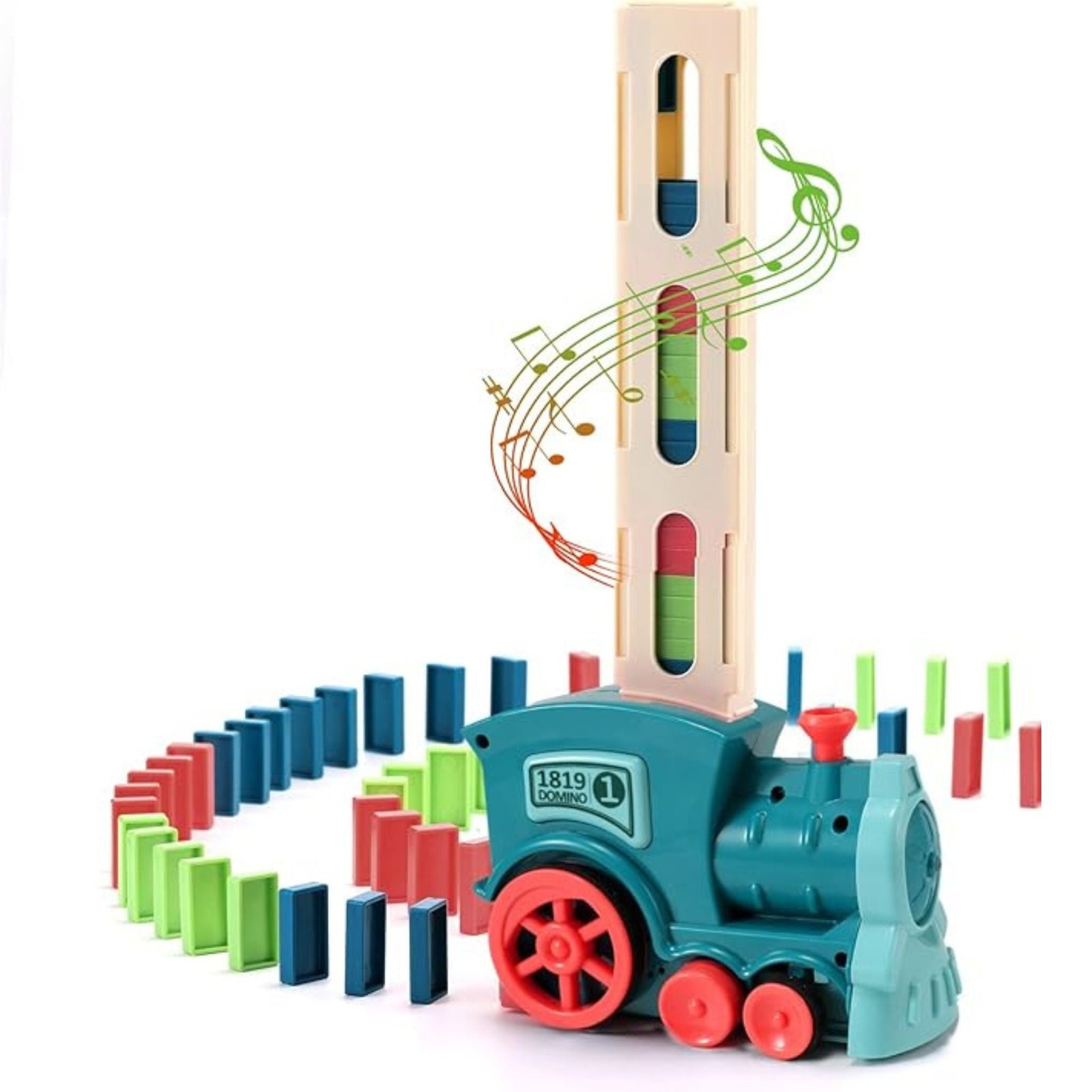 montessori-domino-train.jpg Montessori Domino Train - Image 1