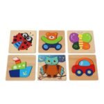 Montessori Puzzle Blocks - Image 2