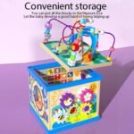 Montessori Wooden Activity Cube - Image 11
