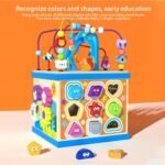 Montessori Wooden Activity Cube - Image 12