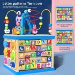 Montessori Wooden Activity Cube - Image 4
