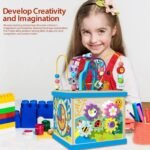 Montessori Wooden Activity Cube - Image 6