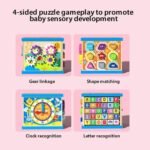 Montessori Wooden Activity Cube - Image 5